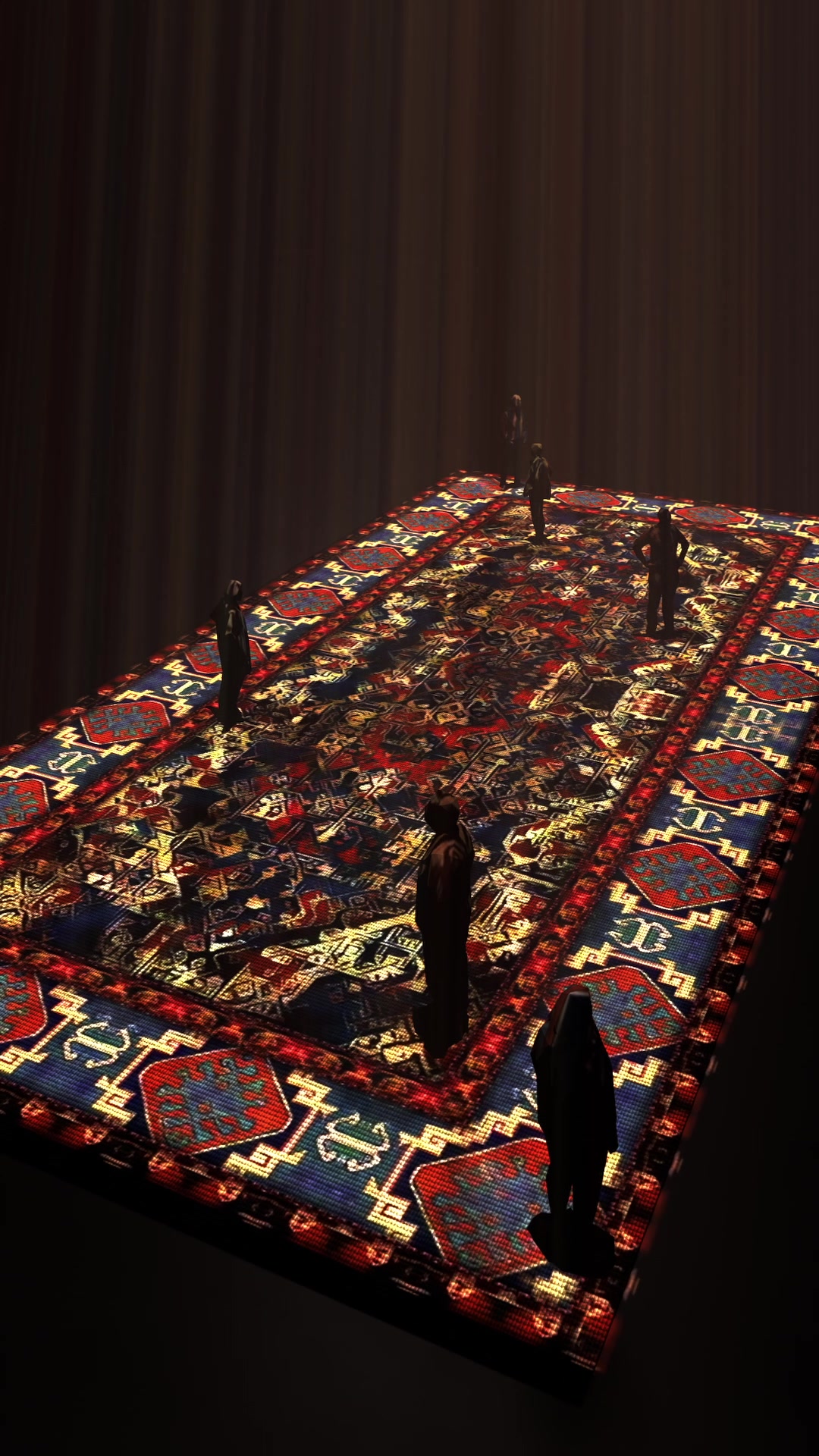 The hall